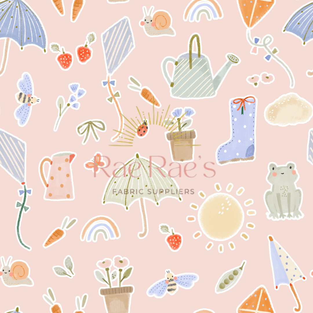 Spring Stickers Pink