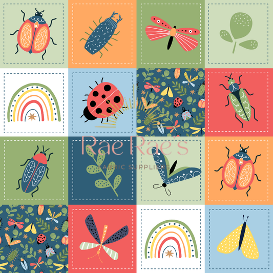 Neutral Rainbow bugs