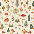 Mushroom forest