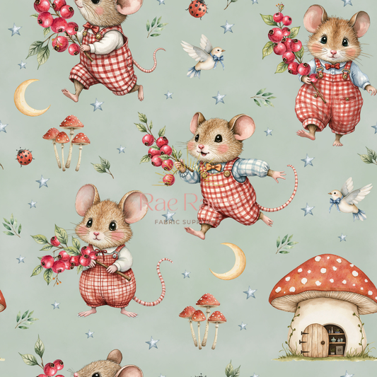 Mice sage -  Exclusive colourway