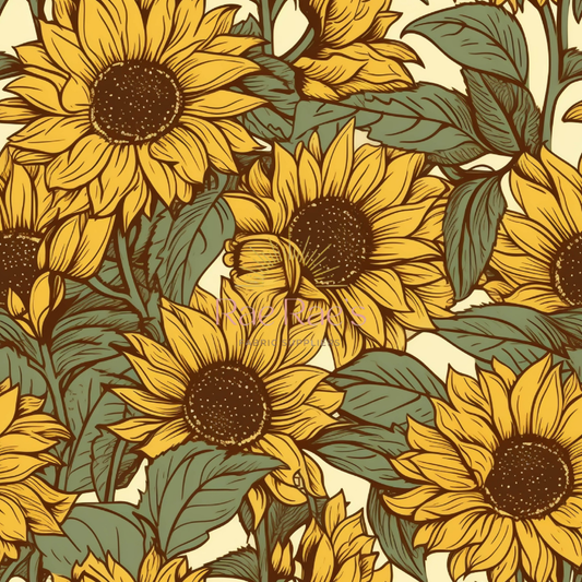 Vintage Sunflowers