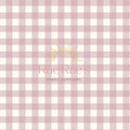 Gingham Dusky Pink
