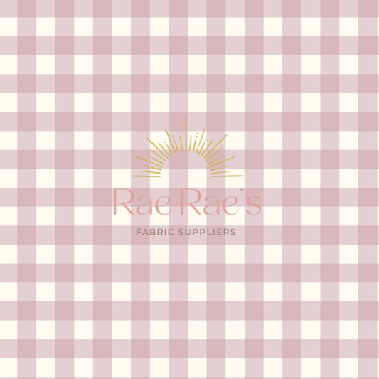 Pink gingham