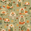 Modern meadow - Green