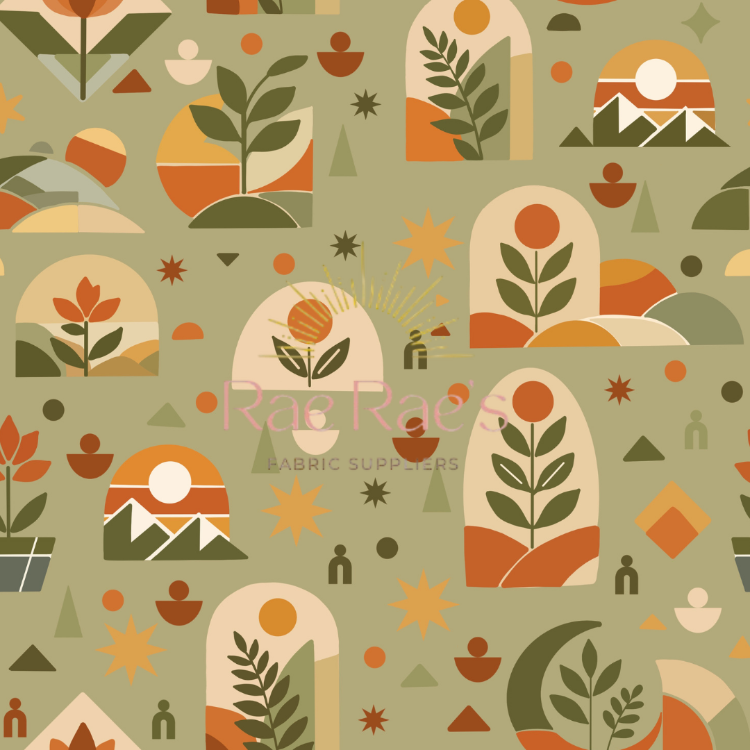 Modern meadow - Green