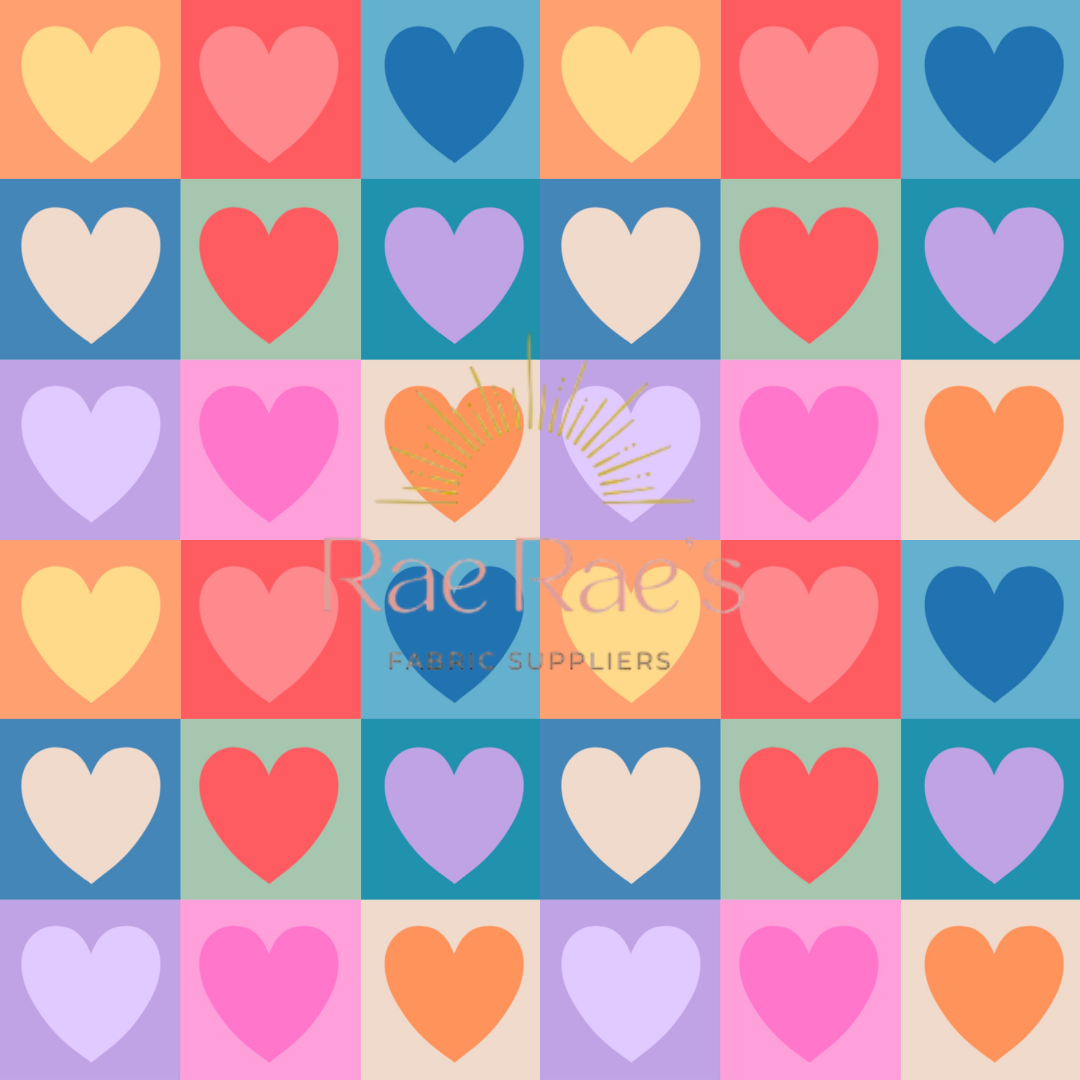 Pastel Hearts