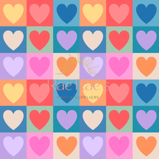 Pastel Hearts