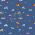 Cherry Rainbow - Navy
