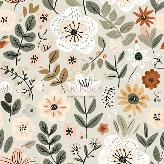 Sage floral