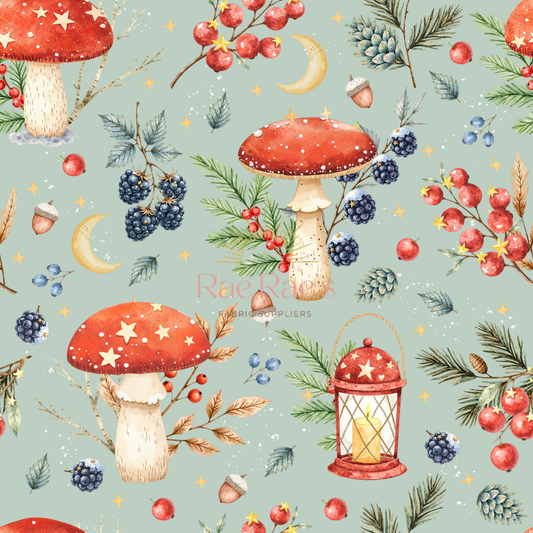 Forest mushrooms  - Exclusive colourway