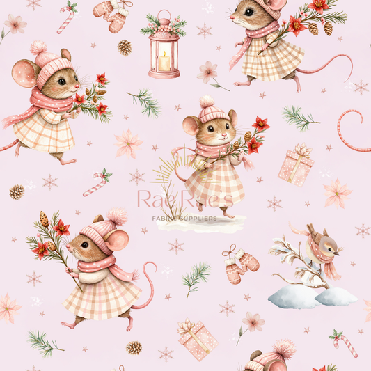 Festive Mice -  Exclusive colourway