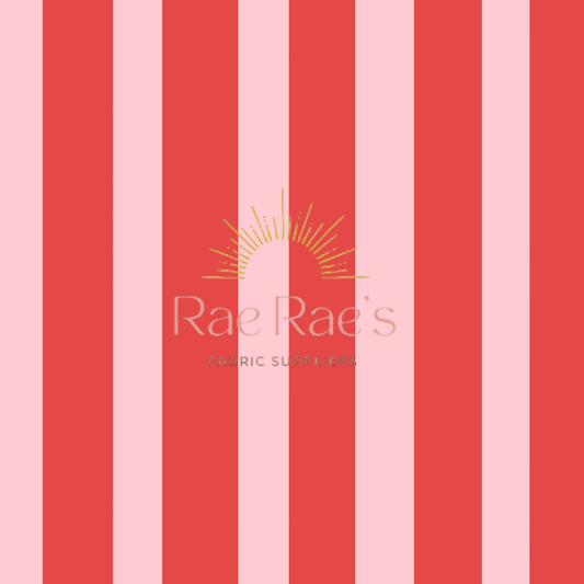 Pink & Red Stripes