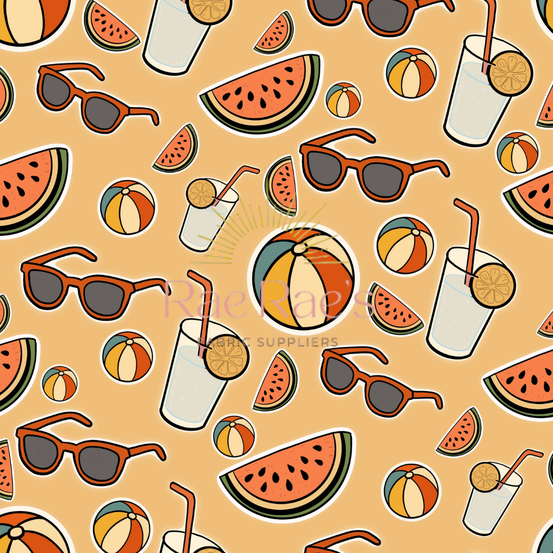 Summer stickers