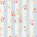 Ditsy Flower Stripe