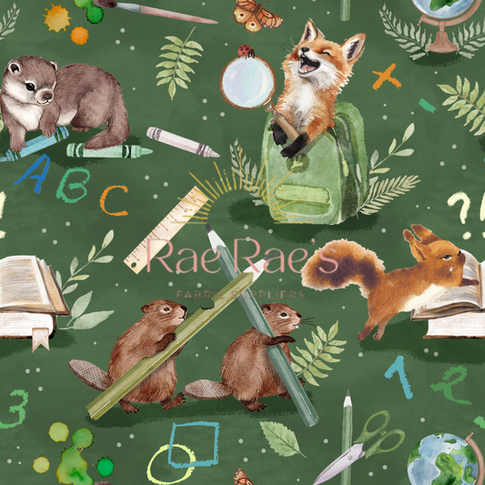 Back to school - Pine - Exclusive colourway