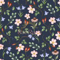 Wild garden blooms  -  Exclusive colourway