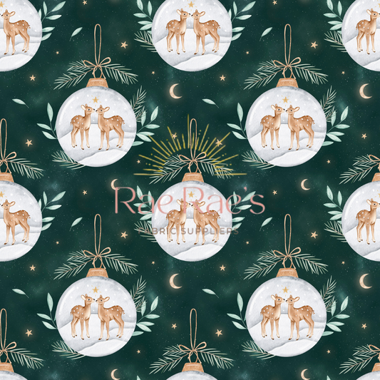 Winter fawn - Emerald - Exclusive colourway