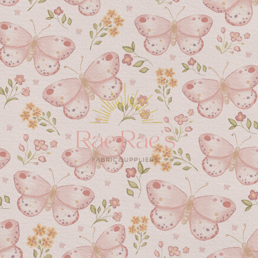 Watercolor butterflies