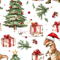 Dinos at Christmas