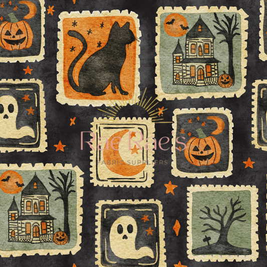 Halloween stamps