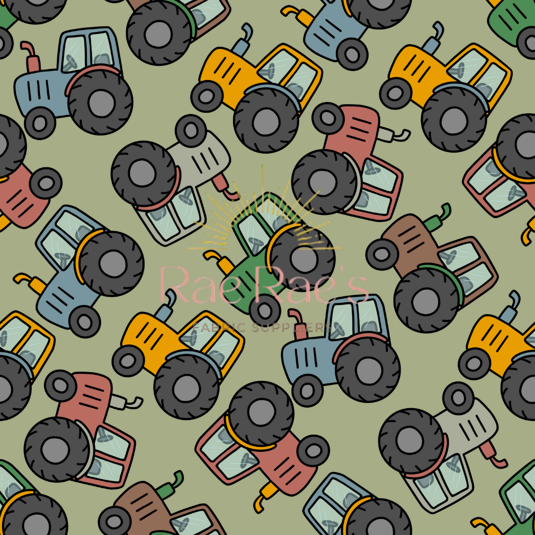 Muted Tractors
