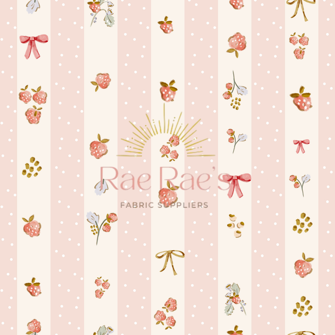 Strawberry Stripes Pink