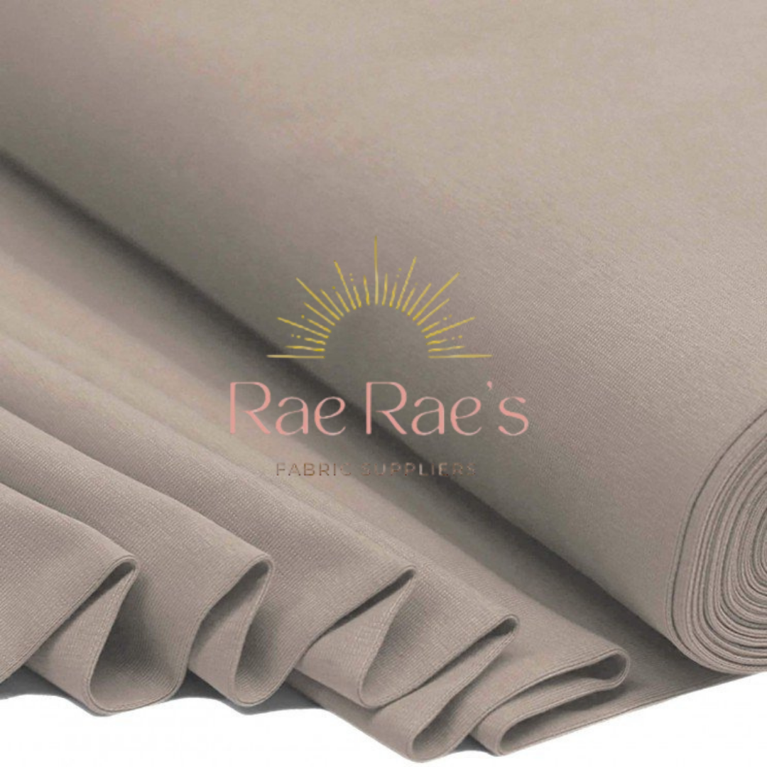Ribbing / Cuffs - Taupe