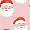 Happy Santa - Pink