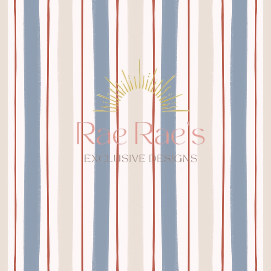 Red Blue Stripes