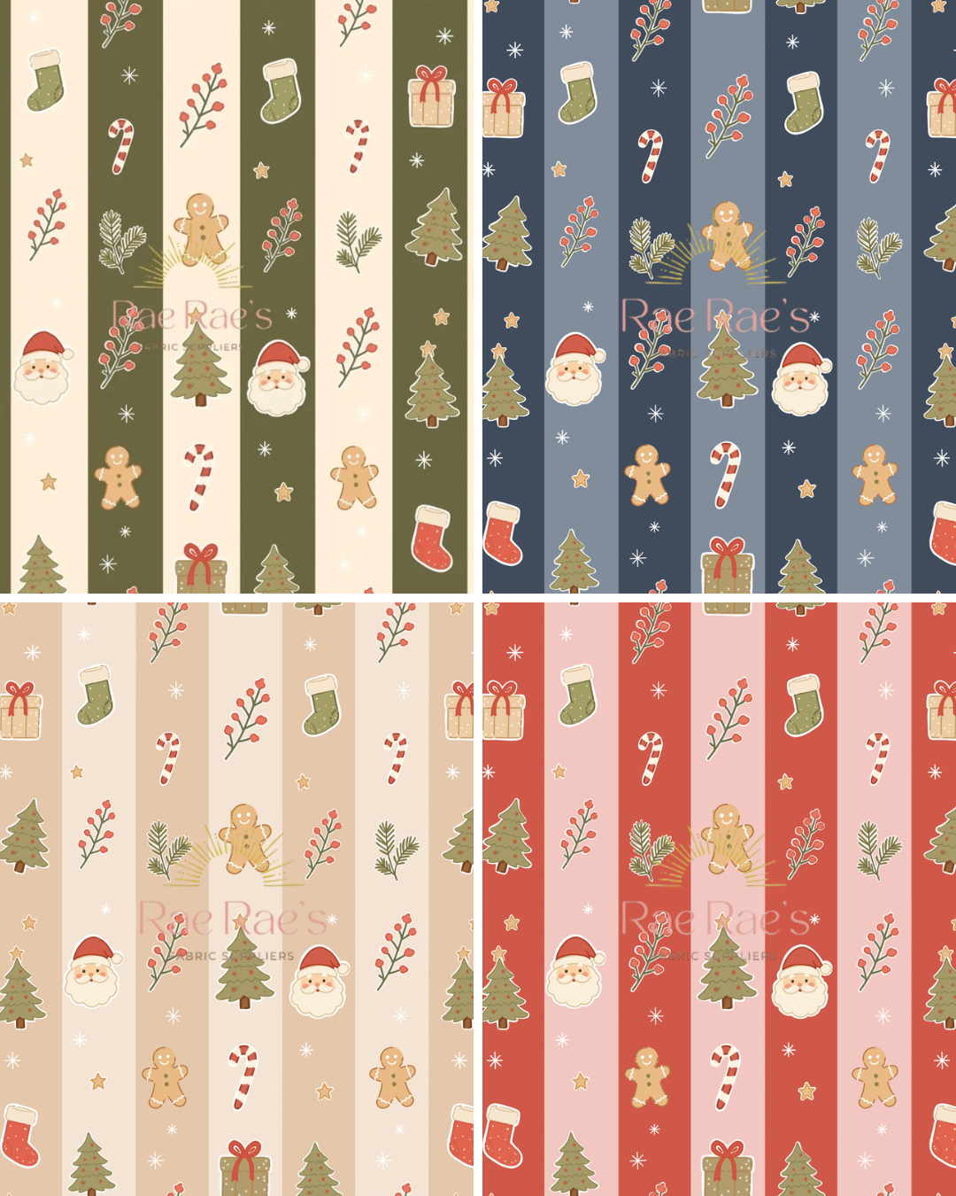 Capsule Santa Stripes