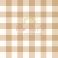 Gingham Caramel