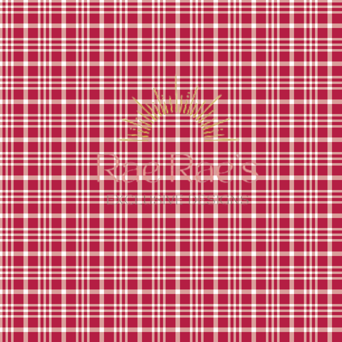 Plaid Red 3