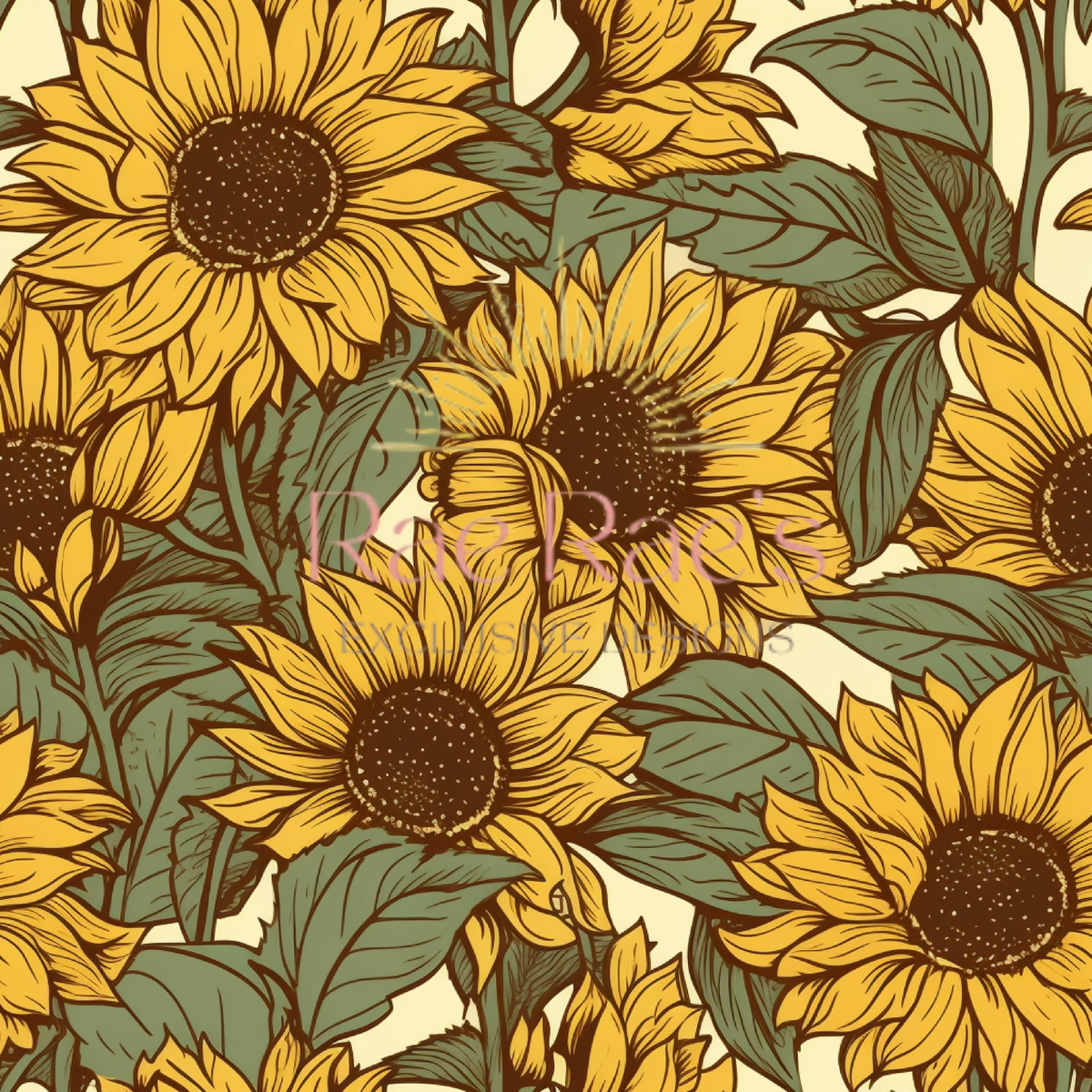 Vintage Sunflowers
