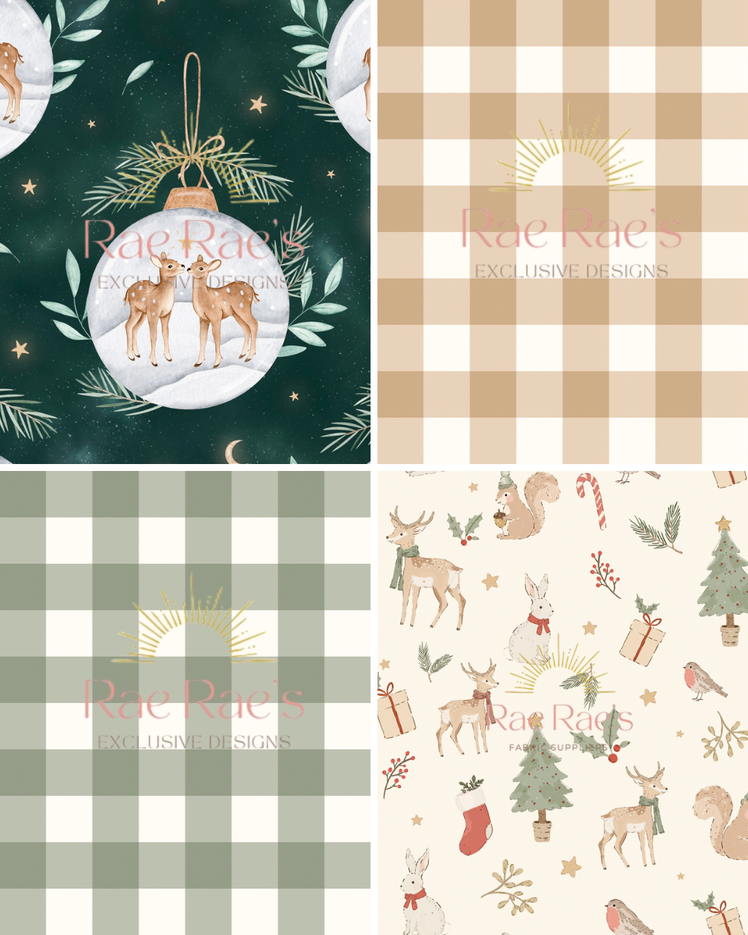 Capsule Christmas Deer