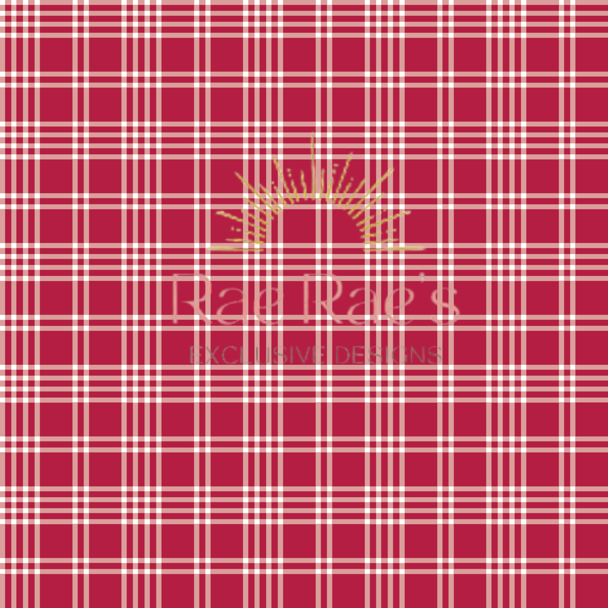 Plaid Red 6