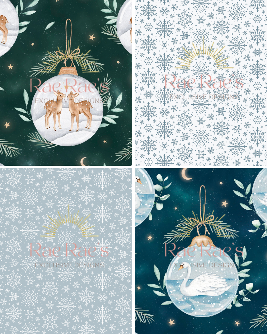 Capsule Christmas Baubles