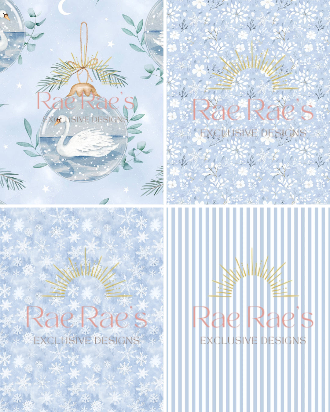 Capsule Swan Floral