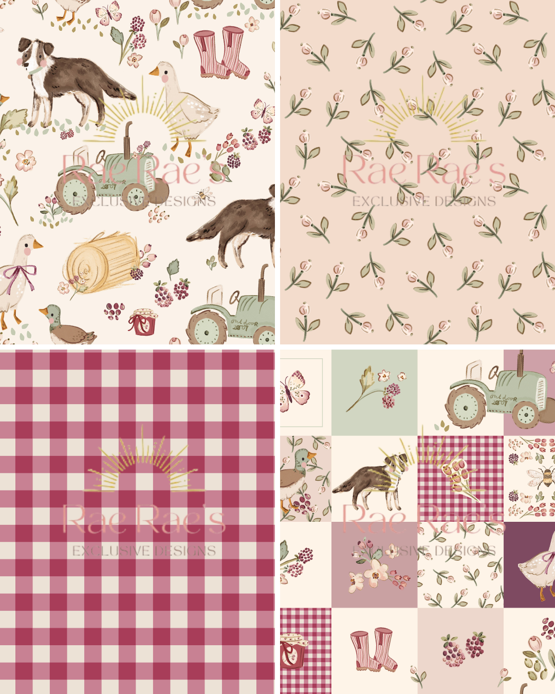 Capsule Bramble Farm Ditsy Gingham