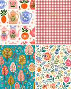 Capsule Floral Tea Party