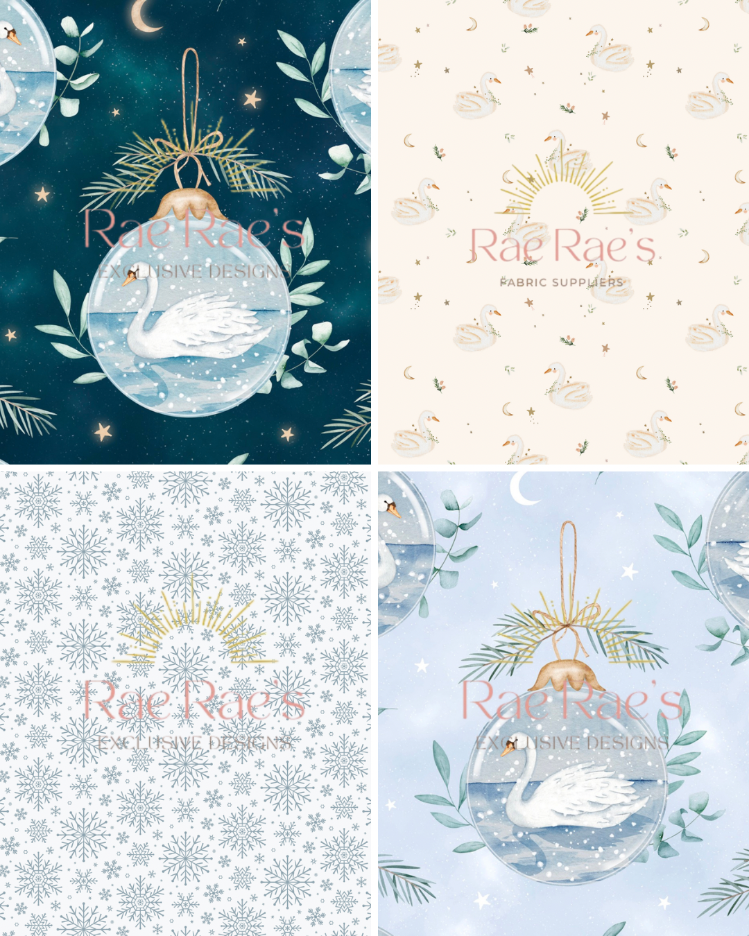 Capsule Christmas Baubles Swan