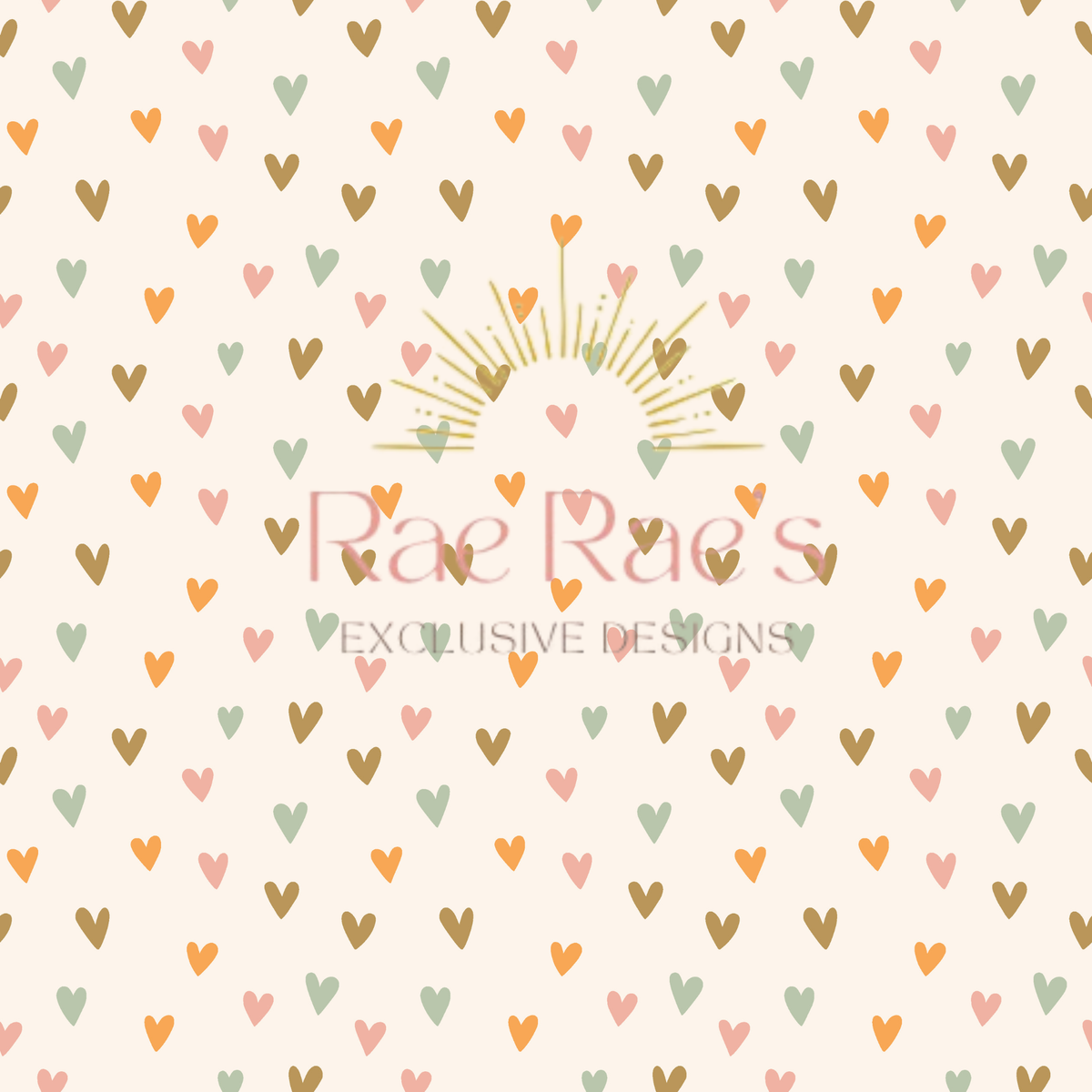 Ditsy Spring Hearts