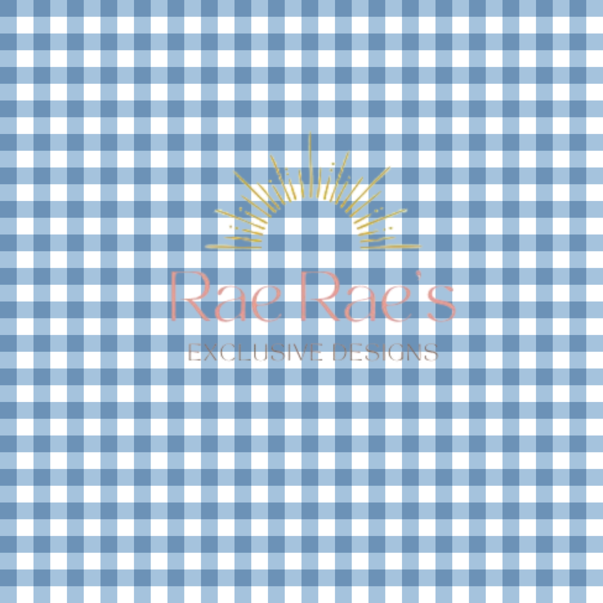 Gingham Dark Blue
