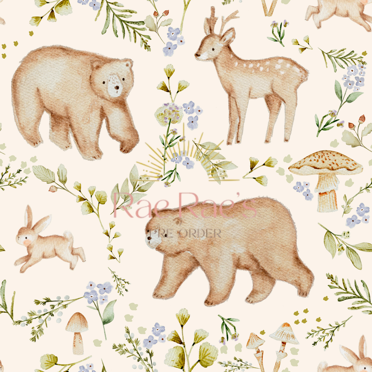 Fungi Woodland Animals