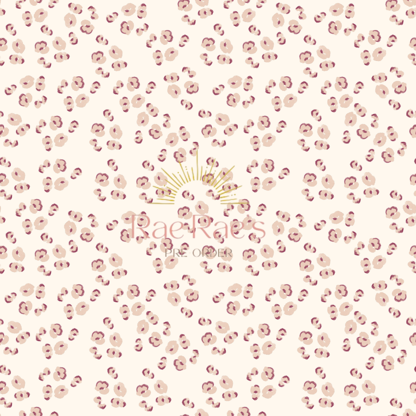 Ditsy cream