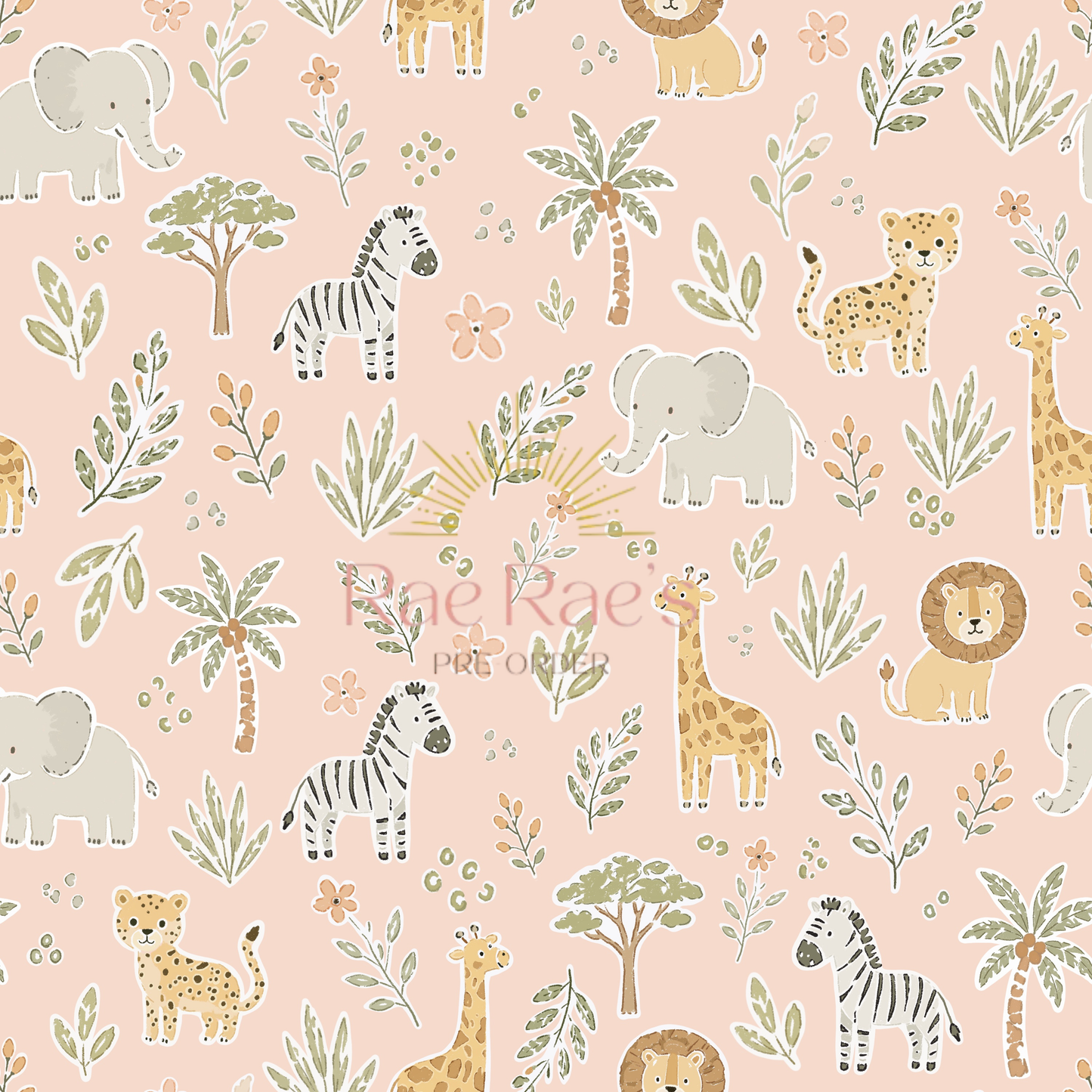 Blossom safari meadow