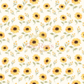 Sunflowers cream