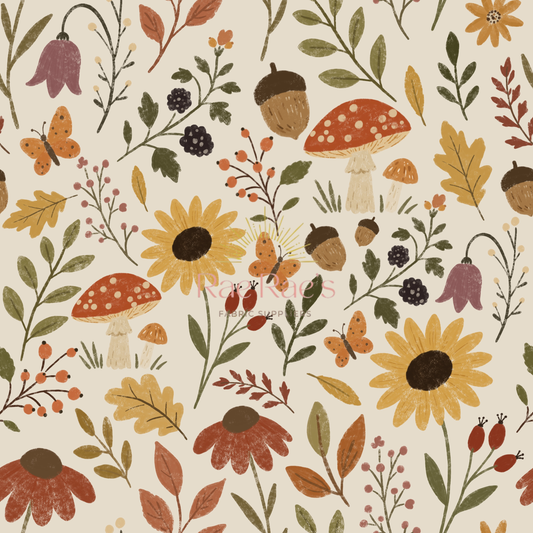 Oak & Toadstool - Deep cream