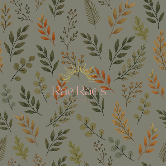 Autumn leaf - Green