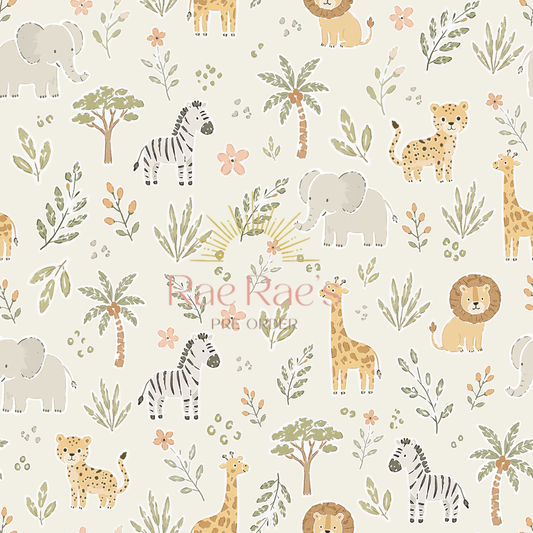 Soft safari meadow