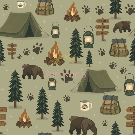 Woodland camp